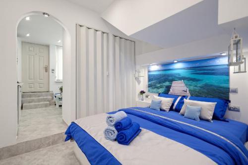 Santorini Style in Athens, Greece