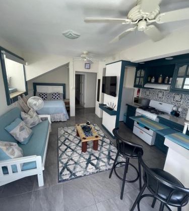 Scarlett Studios 2 - US Embassy Appt 7 mins drive-Lloyd Erskine Sandiford Centre Ross University 5 mins drive - Only the 1 night package includes Airport and Embassy roundtrip