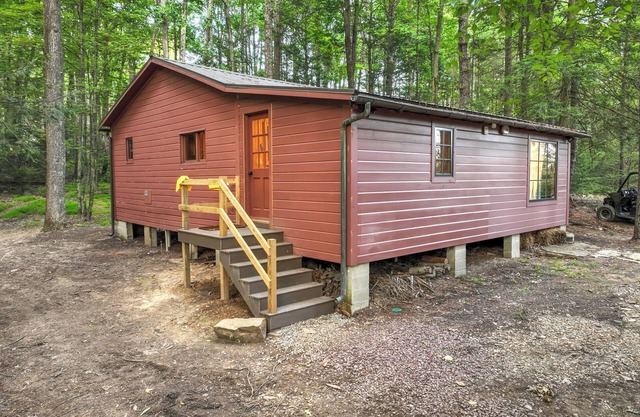 Schrader Run Cabin Cozy&Charming, outdoor firepit w/swings, April dates reduced