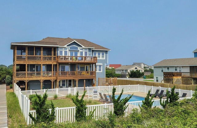 Seaducktion - Spacious, oceanfront home with panoramic views and Private Pool!