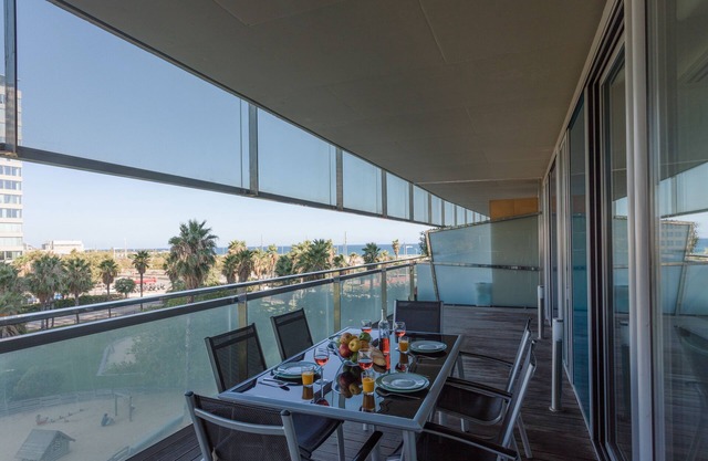Seafront luxe with terrace and pool I