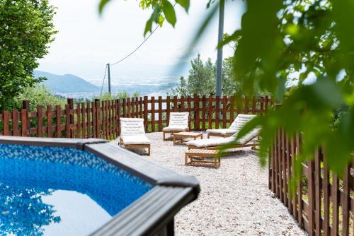 Seaview, Mountains & Relax with TWO Private Pools - Rifugio Dorotea