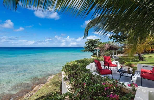 Secluded Beachfront Villa with Large Pool and Gardens - Fryers Well Bay by BSL Rentals