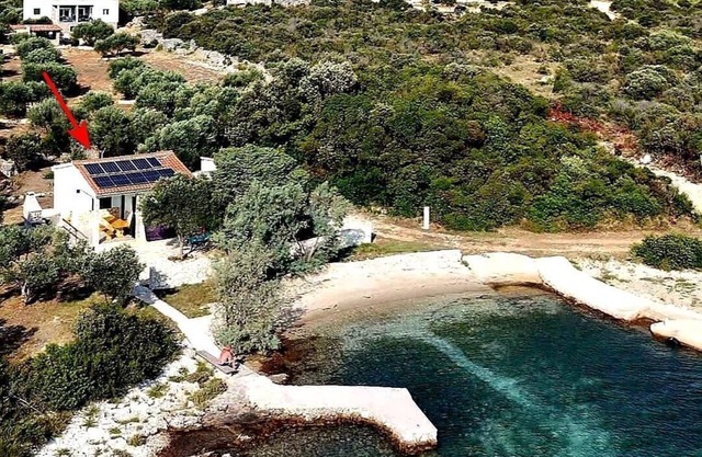 Secluded fisherman's cottage Cove Zuborovica, Pašman (K-321)