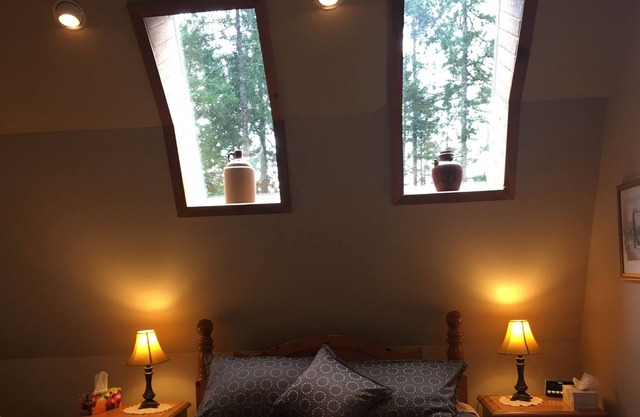 Seclusion on 4 private acres.