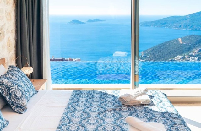Sedir ev with outside pool & heating indoor pool