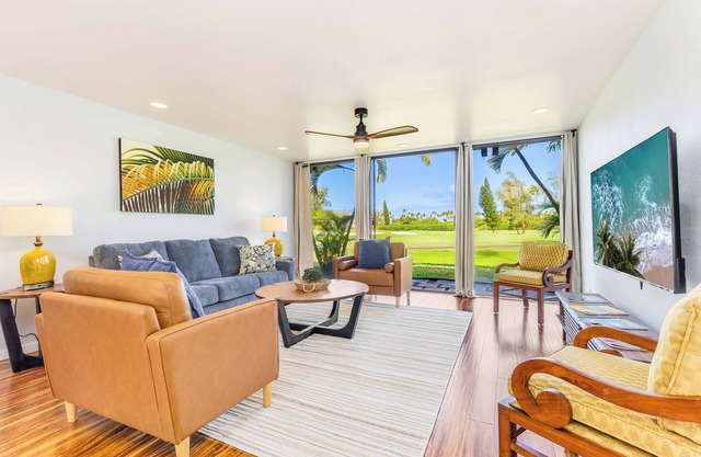 Serene Golf Family Getaway at Kuilima Estates West w/Parking by the Beach