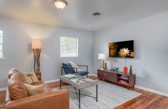 Serenity Meets Style - Mid-Century Zen Haven