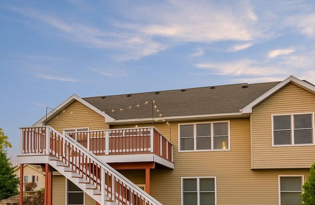 Seven minute drive to the beach with great outdoor spaces for your whole family!