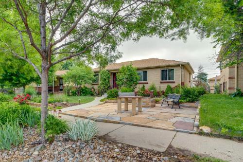 Shared Patio and Fire Pit Denver Apartment