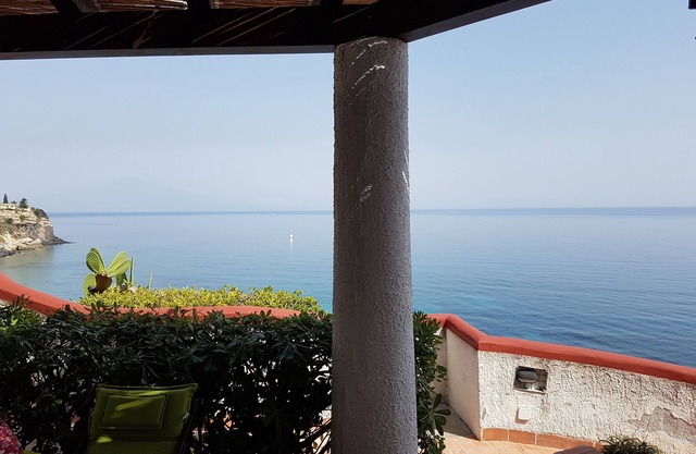 SICILY - ON THE BEACH, OCEAN AND ETNA BREATHTAKING VIEW