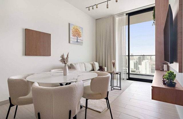Silkhaus Modern 1BR Stay | Binghatti Oynx | New