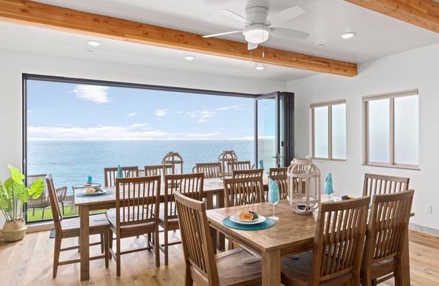 Single Family Pet Friendly Oceanfront Home with Two Spas P827-X