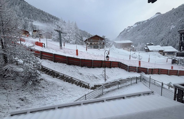 Ski studio at the foot of the slopes Valfréjus ski resort