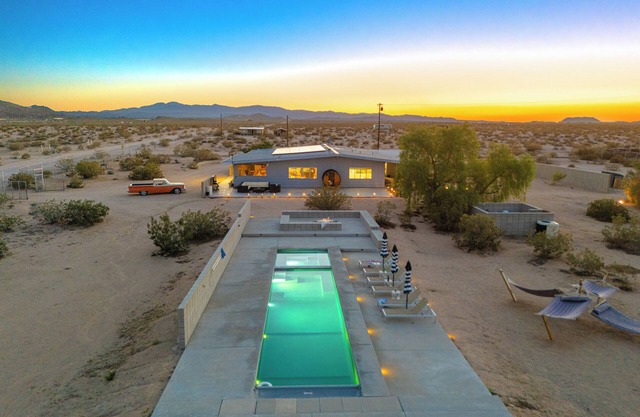 Sky Ranch Noir | Luxe Desert Compound with Pool, Sauna & Stargazing