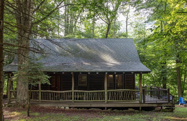 Snowshoe Log Cabin - Two Fawns