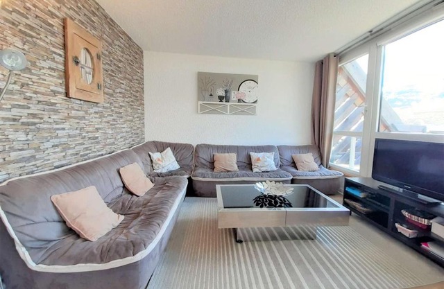 Spacieux T3 8 pers, Piau-Engaly, terrasse, 2 chambres, ascenseur, casier à ski - FR-1-457-231