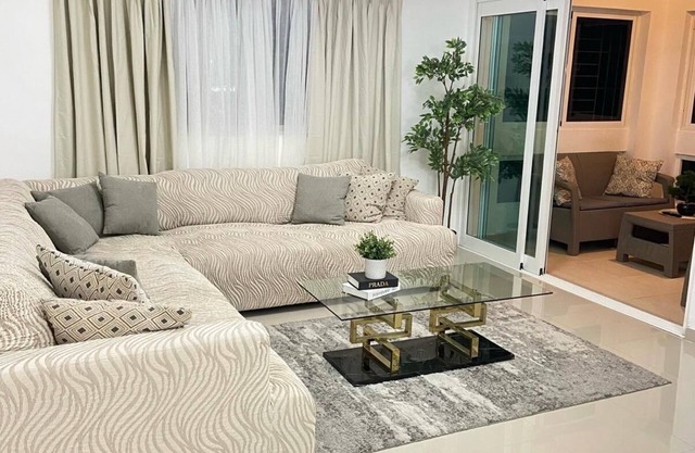 Spacious and cozy apartment with swimming pool.