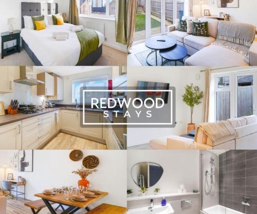 SPACIOUS AND COSY 3 BEDROOM 2 BATHROOM SERVICED HOUSE WITH FREE WiFi AND FREE PARKING FOR 2 CARS, NEXT TO BASINGSTOKE HOSPITAL AND PERFECT FOR BUSINESS STAYS, FAMILIES, RELOCATIONS, EXTENDED STAYS, AND EMERGENCY ACCOMMODATION by REDWOOD STAYS