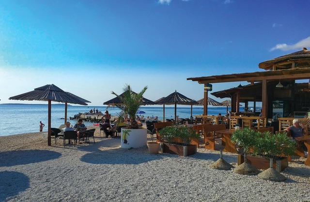 Spacious apartment on the upper floor.