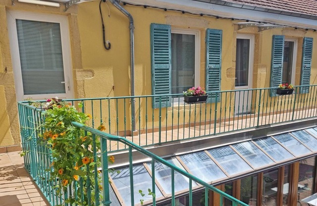Spacious apartment with courtyard, all comforts in the heart of Roanne