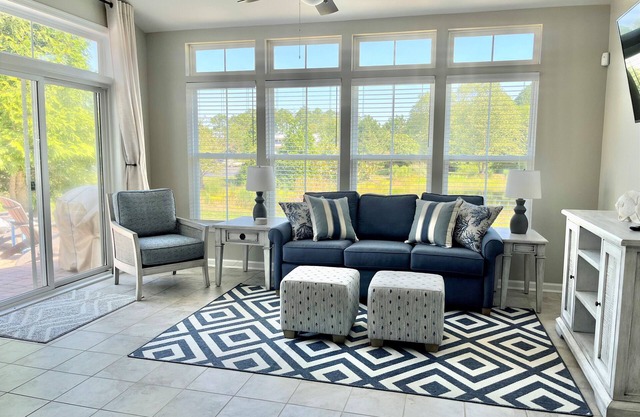 Spacious Back Bay Villa in Award-Winning Beach Community