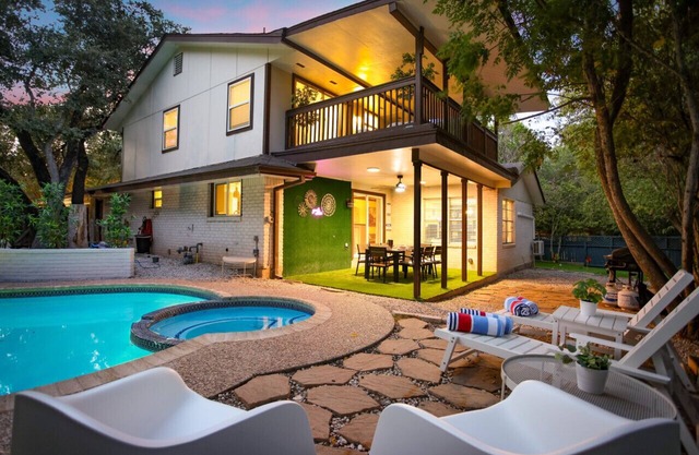 Spacious Fun-Filled Retreat with Pool and Hot Tub