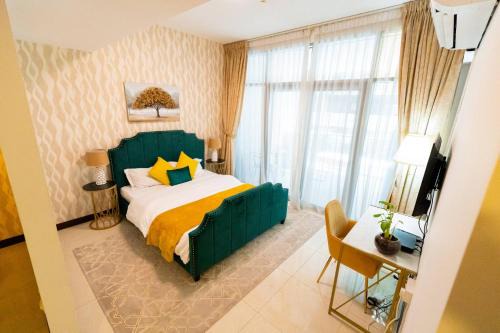 Spacious Studio JVC - Cozy Living with Gym & Serene Community , by Think Realty