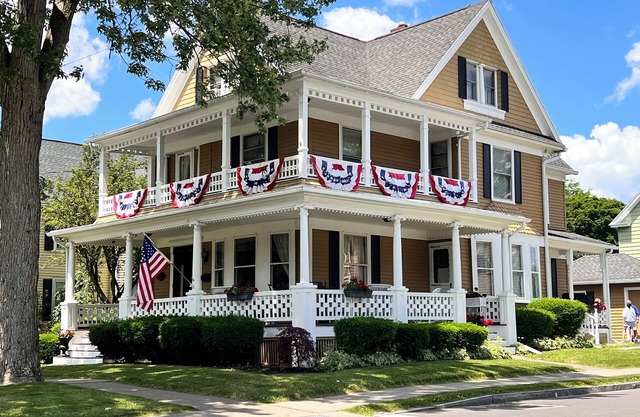 Spacious Victorian family home close to HWS, Seneca Lake and downtown Geneva.