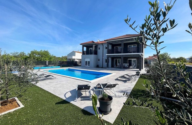 Spacious Villa Ela with heated pool