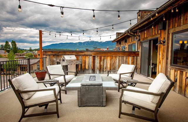 Spend Winter in Whitefish! Stunning Penthouse in Heart of Downtown Whitefish!