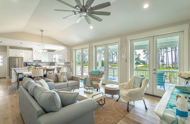 SPRING SPECIAL! "Rested & Ready" Charming, family-sized home with bay views