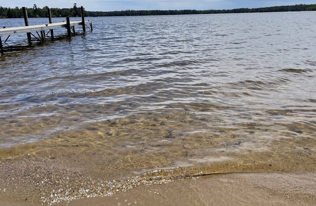 St. Germain Lakehouse, Dog Friendly, Hard Sand/ Clear Water & Private Pier