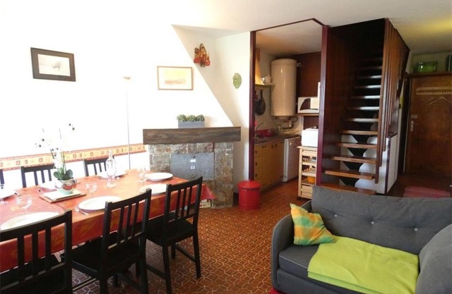 St-Lary-Soulan : Duplex T3, 9 couchages, tout équipé avec balcon - FR-1-457-157