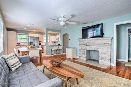 Steps to Daytona Beach Updated Home with Deck!
