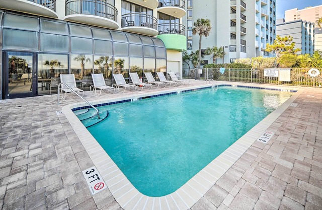 Steps to Ocean: Myrtle Beach Condo w/Balcony!