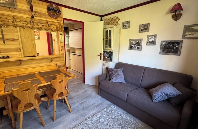 Studio 4 p. Valfréjus resort center