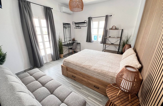 Studio 'Aeolian Blu 2' with Sea View, Wi-Fi and Air Conditioning