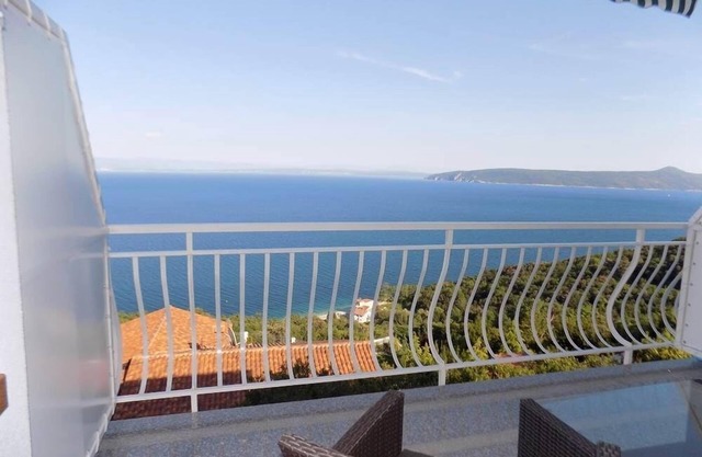 Studio apartment in Mošćenička Draga with Seaview, Terrace, Air condition, WIFI (4364-3)