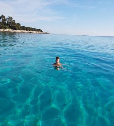 Studio apartment in Mali Losinj with terrace, air conditioning, WiFi, washing machine 4913-2