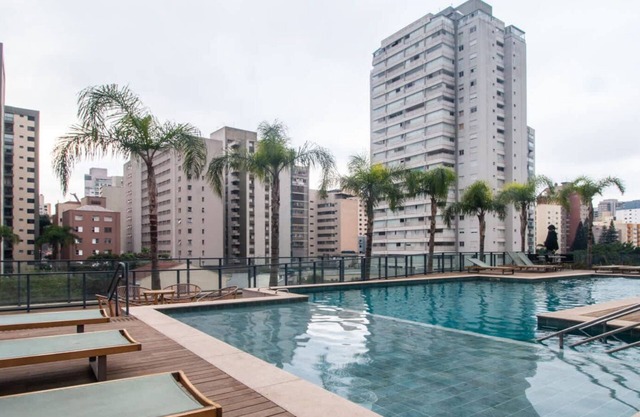 Studio em São Paulo com Piscina e Lazer