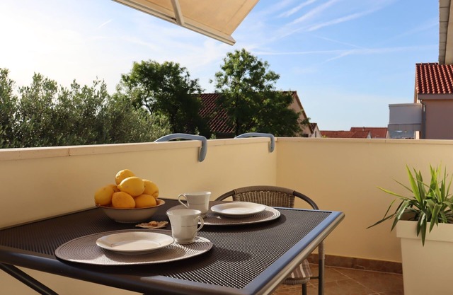 Studio flat with terrace Orebić, Pelješac (AS-10082-b)