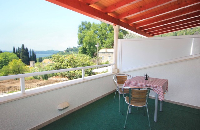 Studio flat with terrace and sea view Trsteno, Dubrovnik (AS-9107-b)
