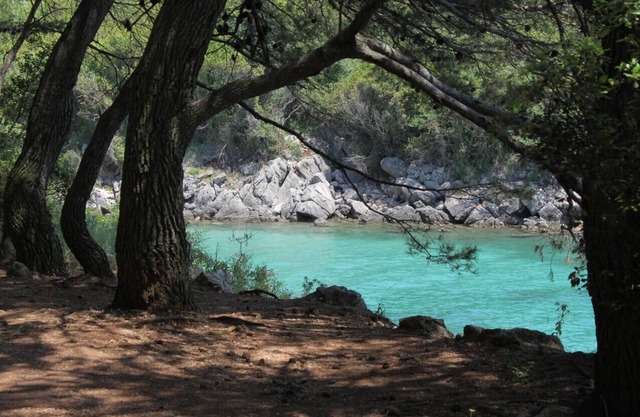 Studio flat with terrace Vrh, Krk (AS-17951-a)