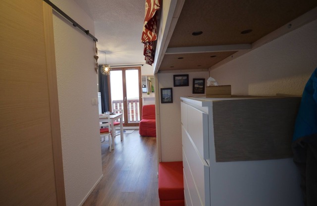 Studio for 1, 2 or 3 people, with unobstructed view of the Aiguilles d'Arves mountains