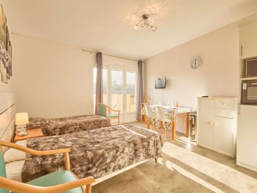 Studio lumineux avec balcon exposé sud à Barbotan - FR-1-841-31