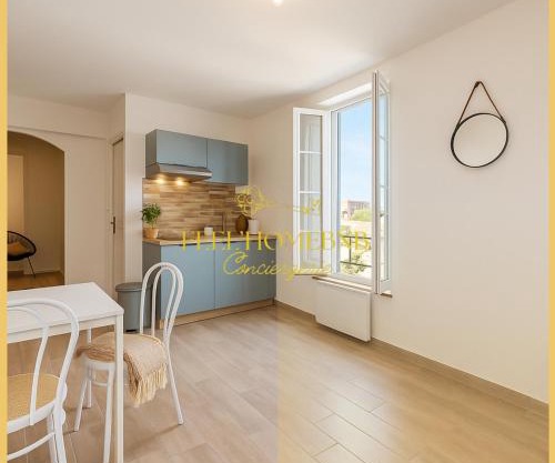 Studio Proche Centre - Lit Queen, Café Offert !