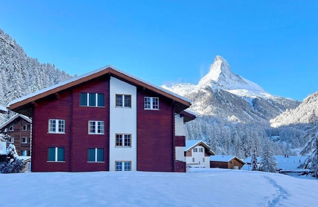 Studio with a fantastic view of the Matterhorn
