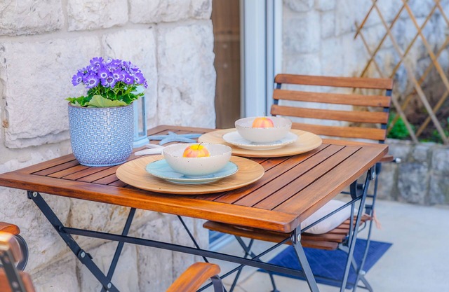 Studio with private garage, center, seaview, private terrace