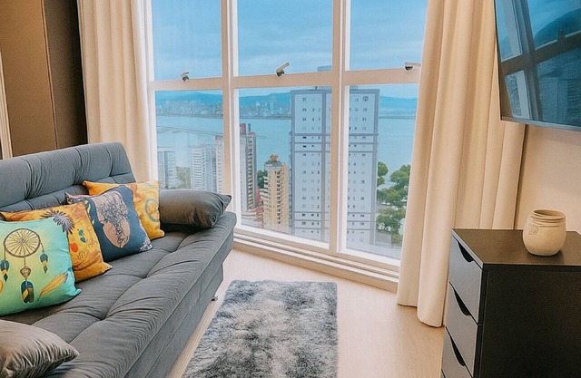 Studio with sea view - Itajaí/BC - main beaches of Itajaí and BC.